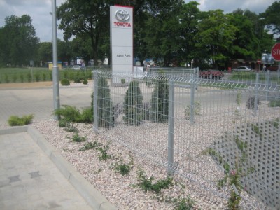 Zakończenie drugiego etapu robót drogowych przy salonie samochodowym TOYOTA w Kalinówce.